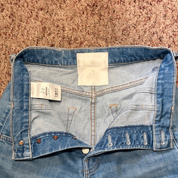MOTHER Light Blue Denim Jeans - Picture 2 of 4